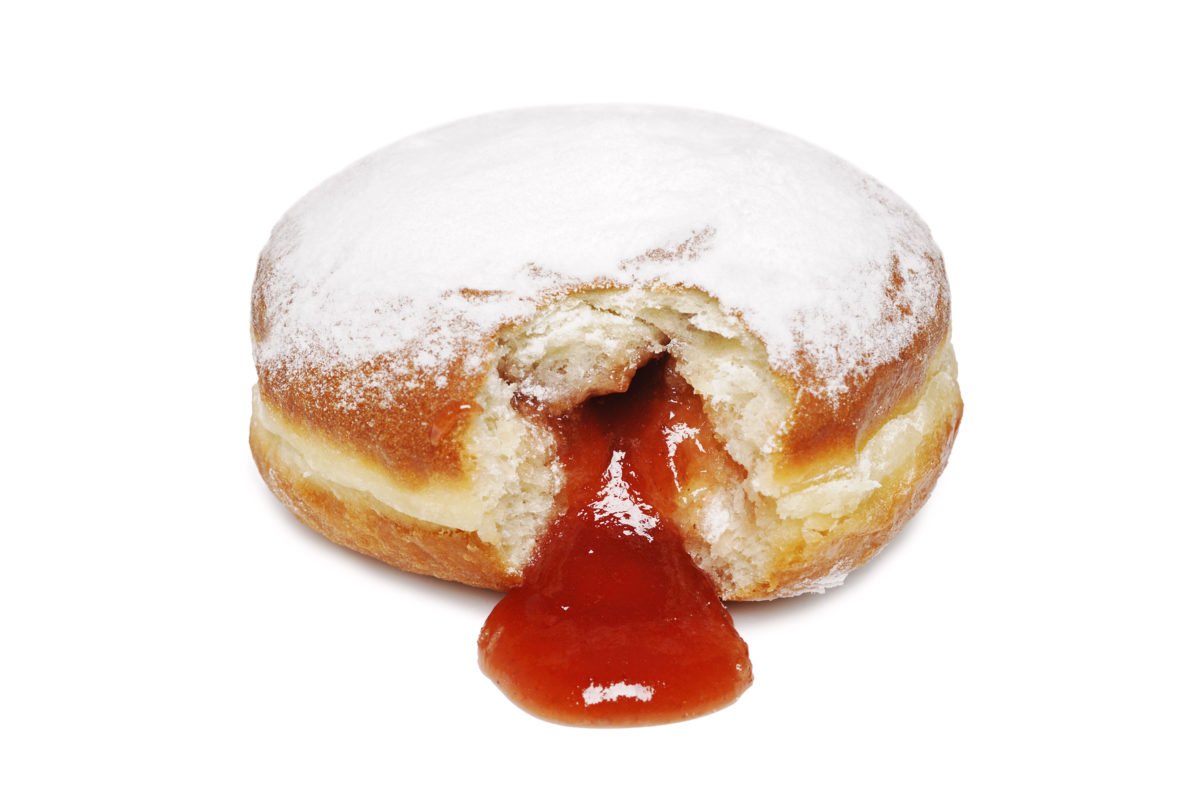 Пончик с джемом