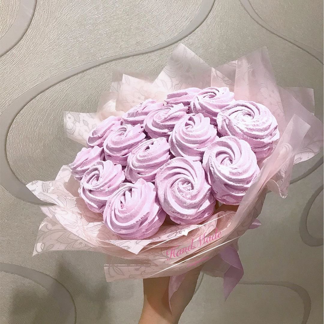 Зефирные розочки