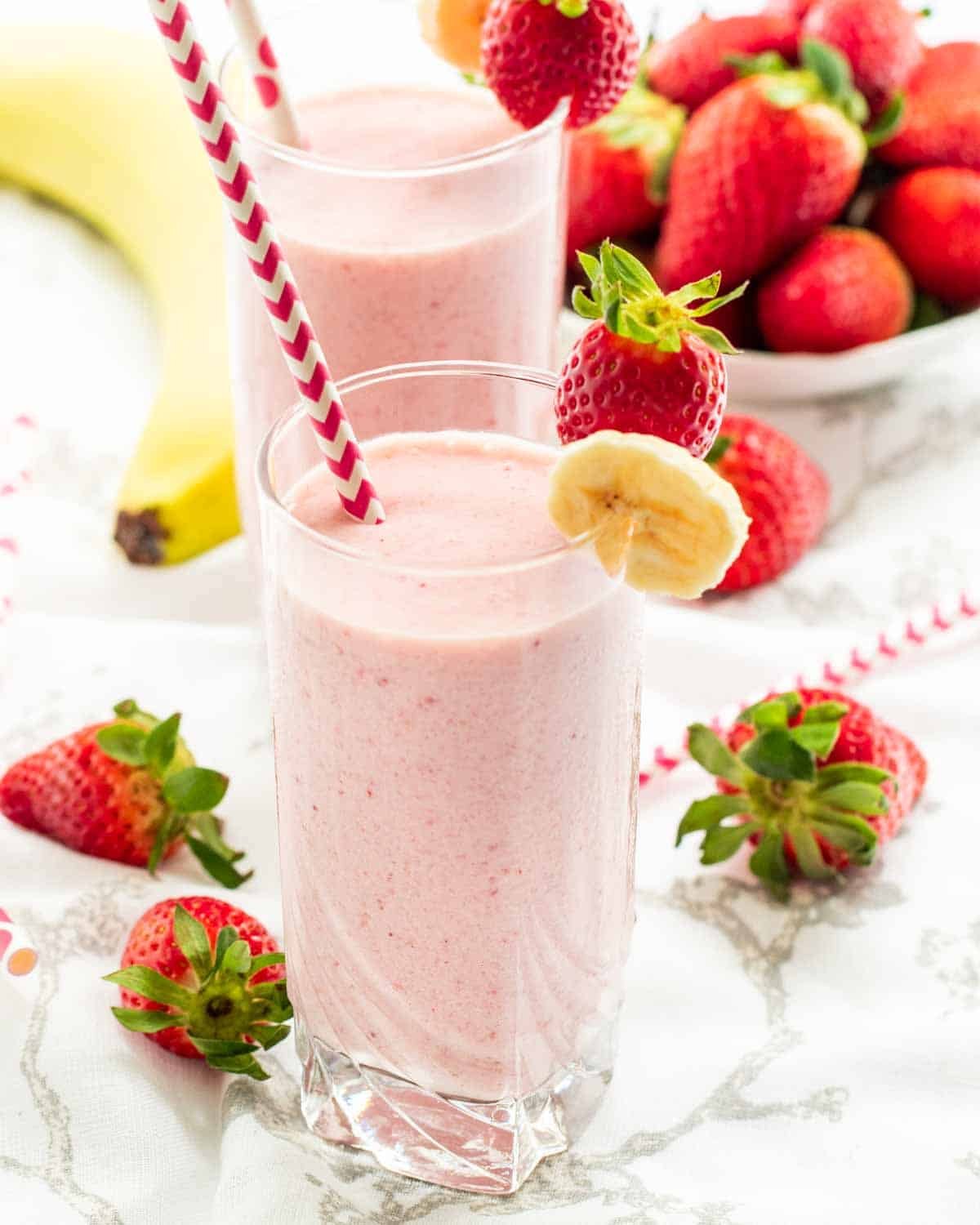 Гель смузи Strawberry Banana Smoothie