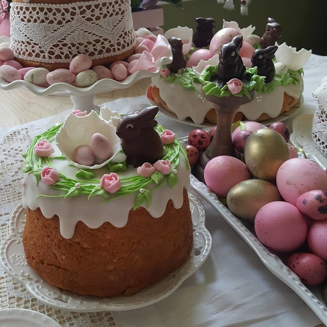 Креативные куличи