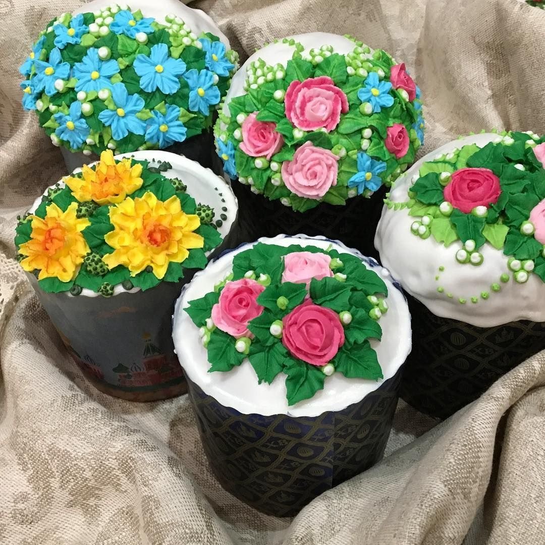 Украшение пасхи мастикой