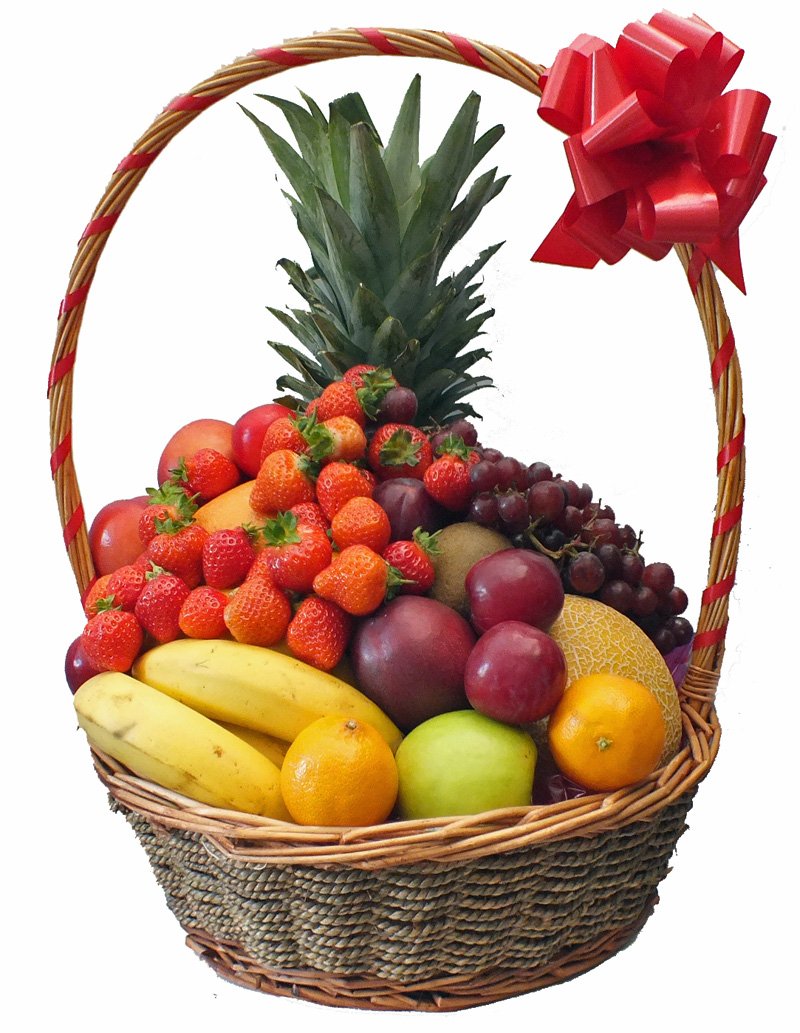 Корзина с фруктами