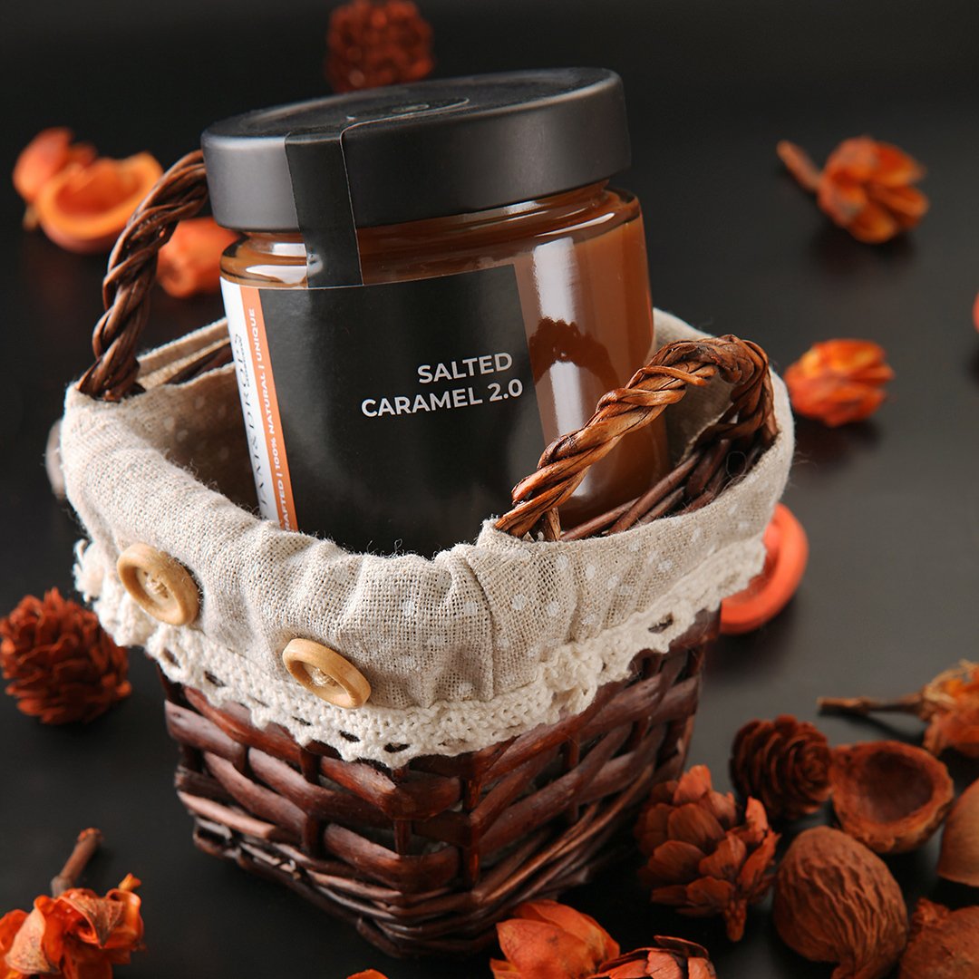 Приготовление соленой карамелью