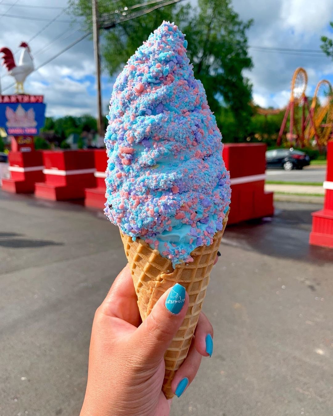 Cotton Candy Ice Cream