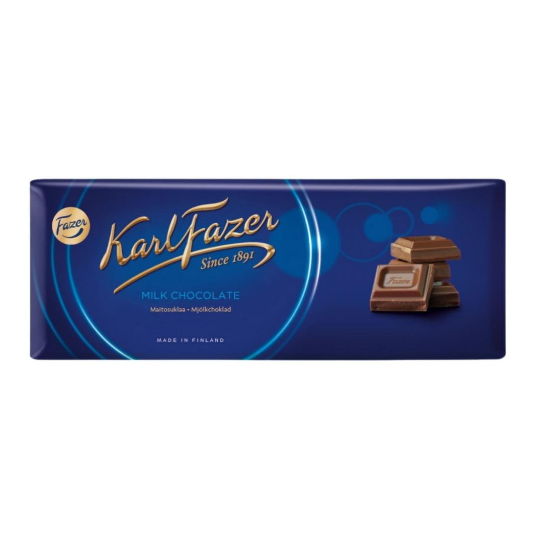 Шоколад молочный Karl fazer 200г fazer