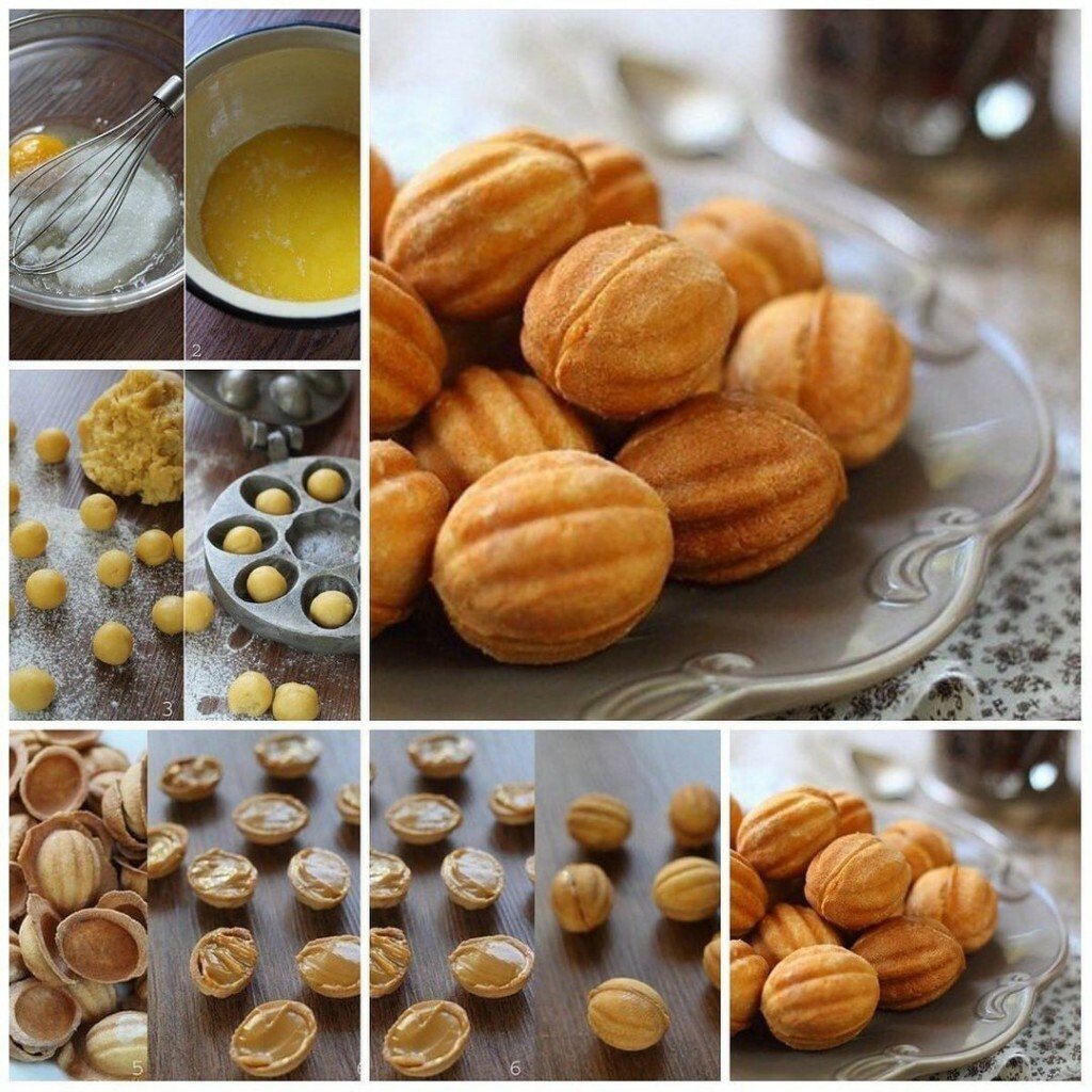 Вкус детства - печенье "орешки"