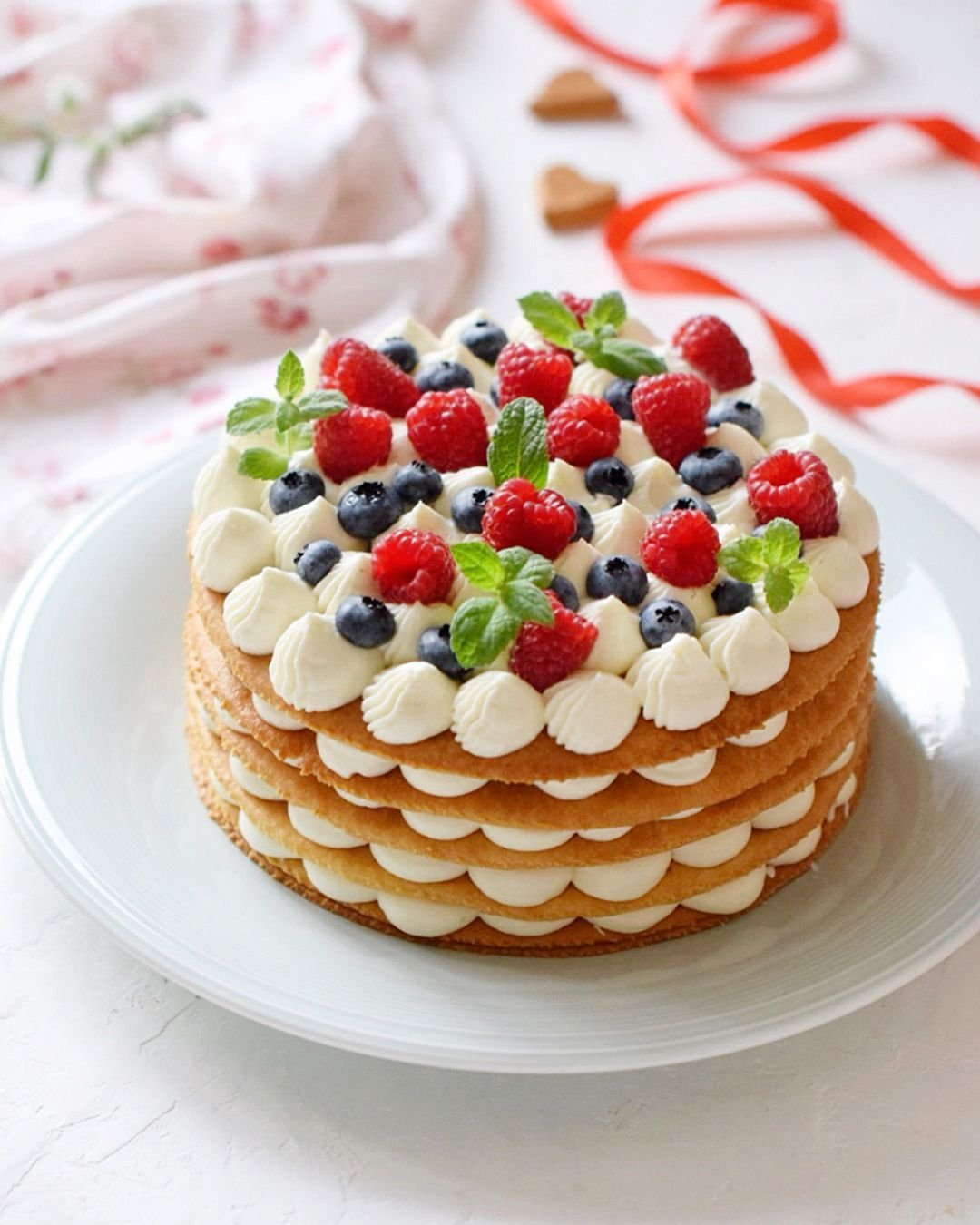 Торт с медовыми коржами