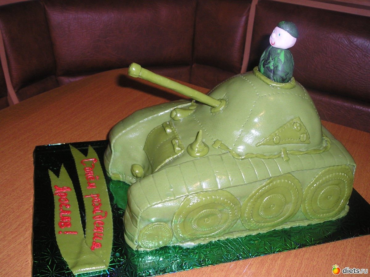 Торт танк т72