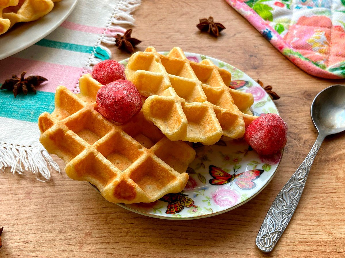 Медовые вафли из ВКУСВИЛЛА