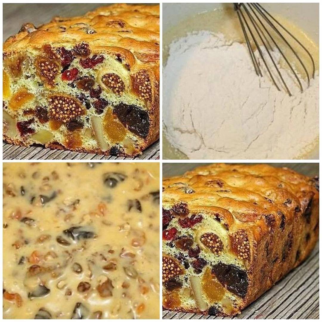 Пасхальный кулич с изюмом и цукатами