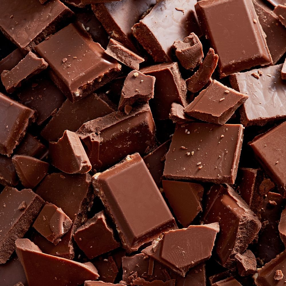 Шоколад квадратиками