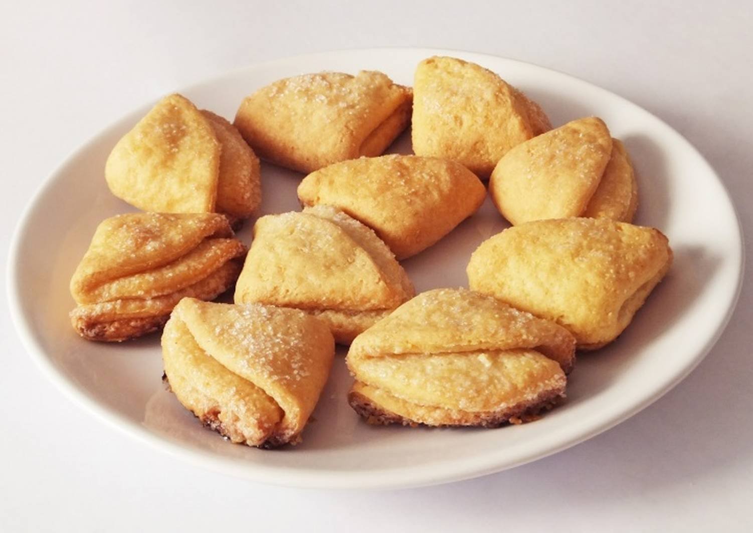 Печенье творожные ушки рецепт с фото пошагово