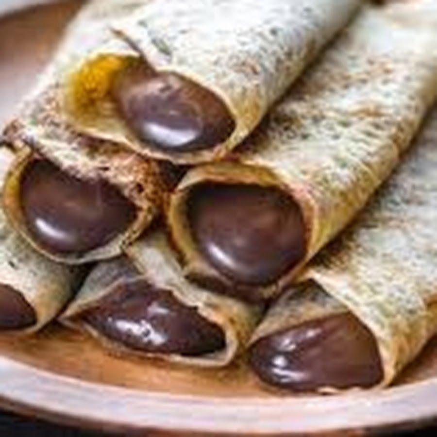 Блинчики с шоколадом
