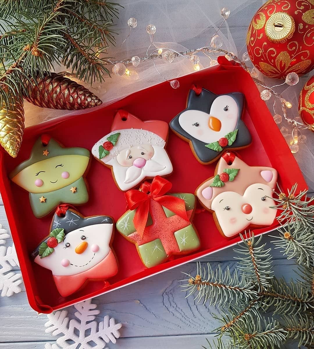 Рождественские печенья с корицей