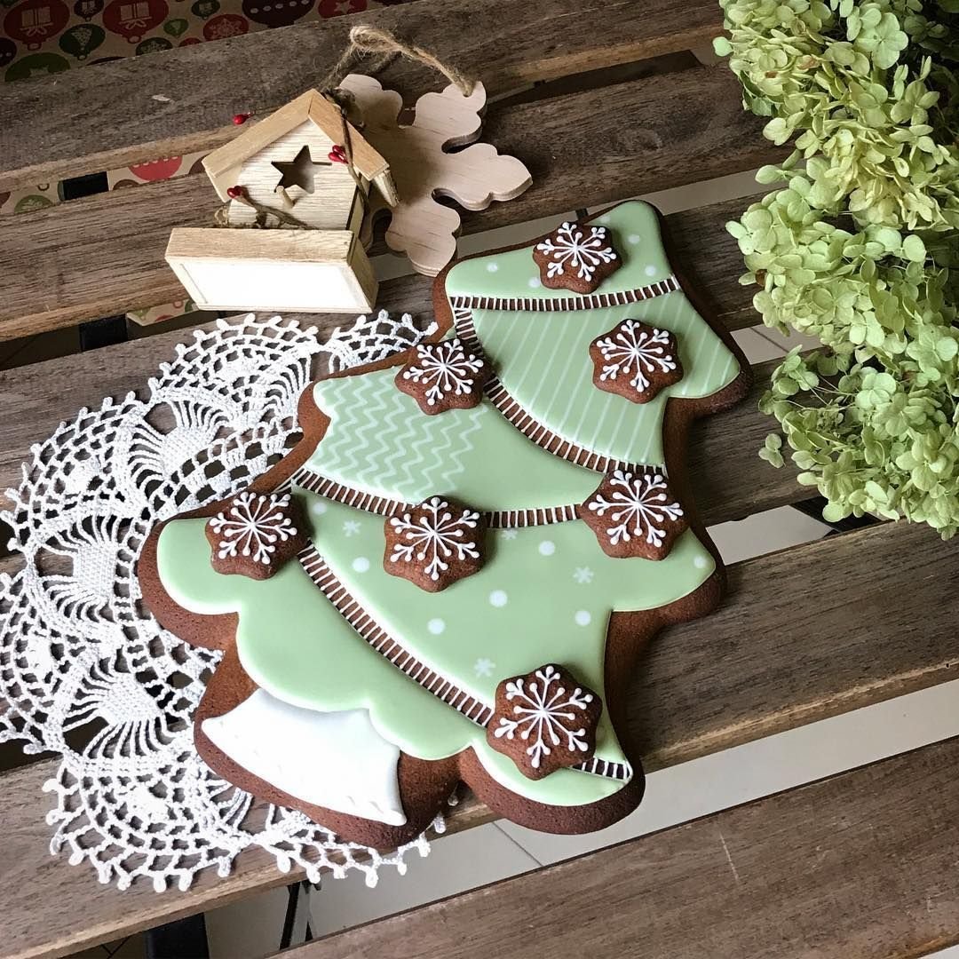 Christmas Tree cookie