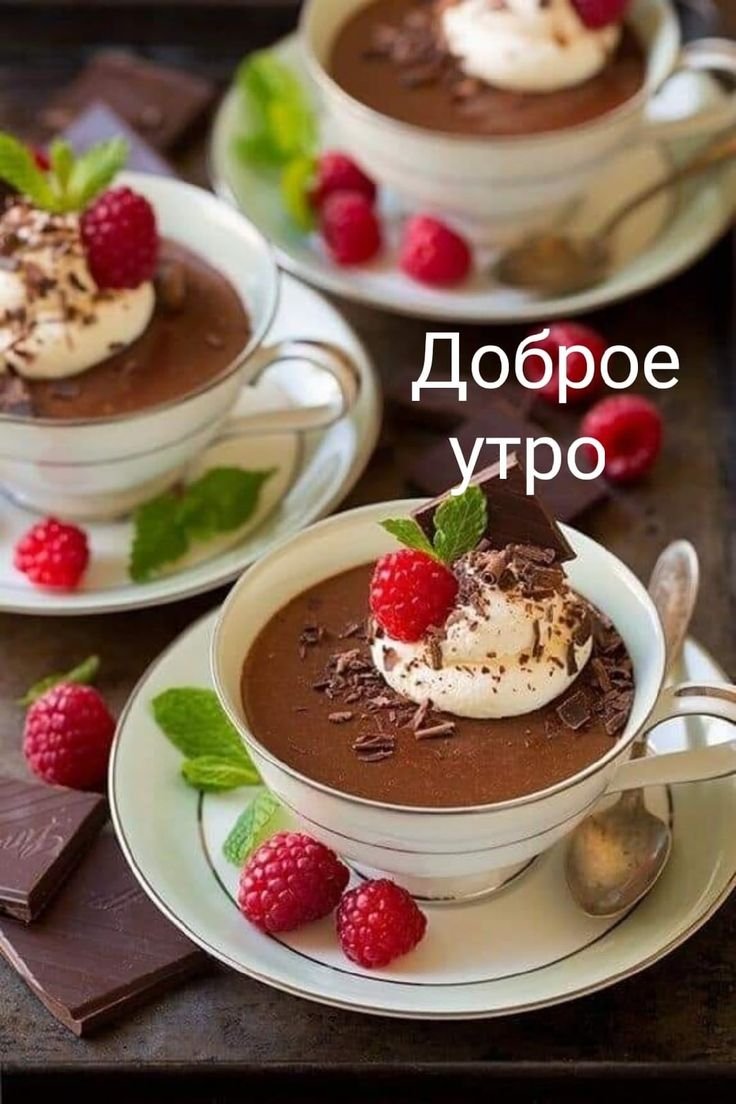 Чашка кофе с конфетами