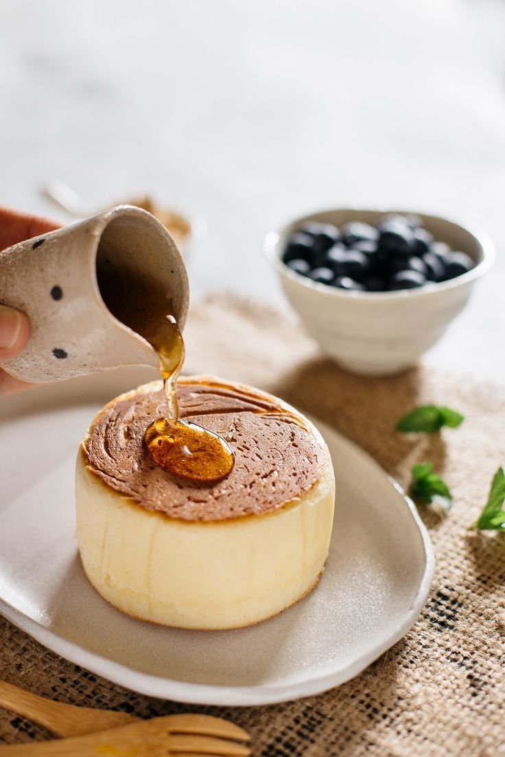 Японские souffle Pancakes.