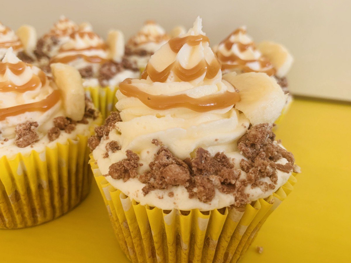 Маффины с карамелью