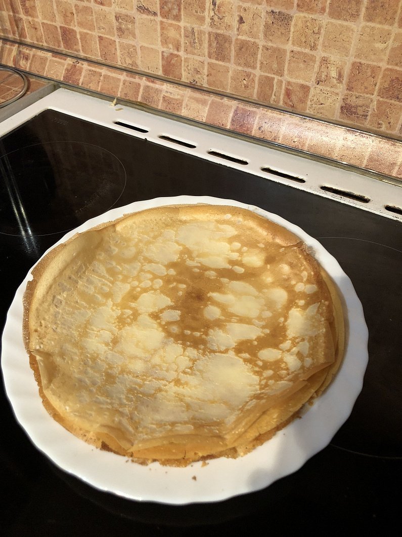 Блины на молоке