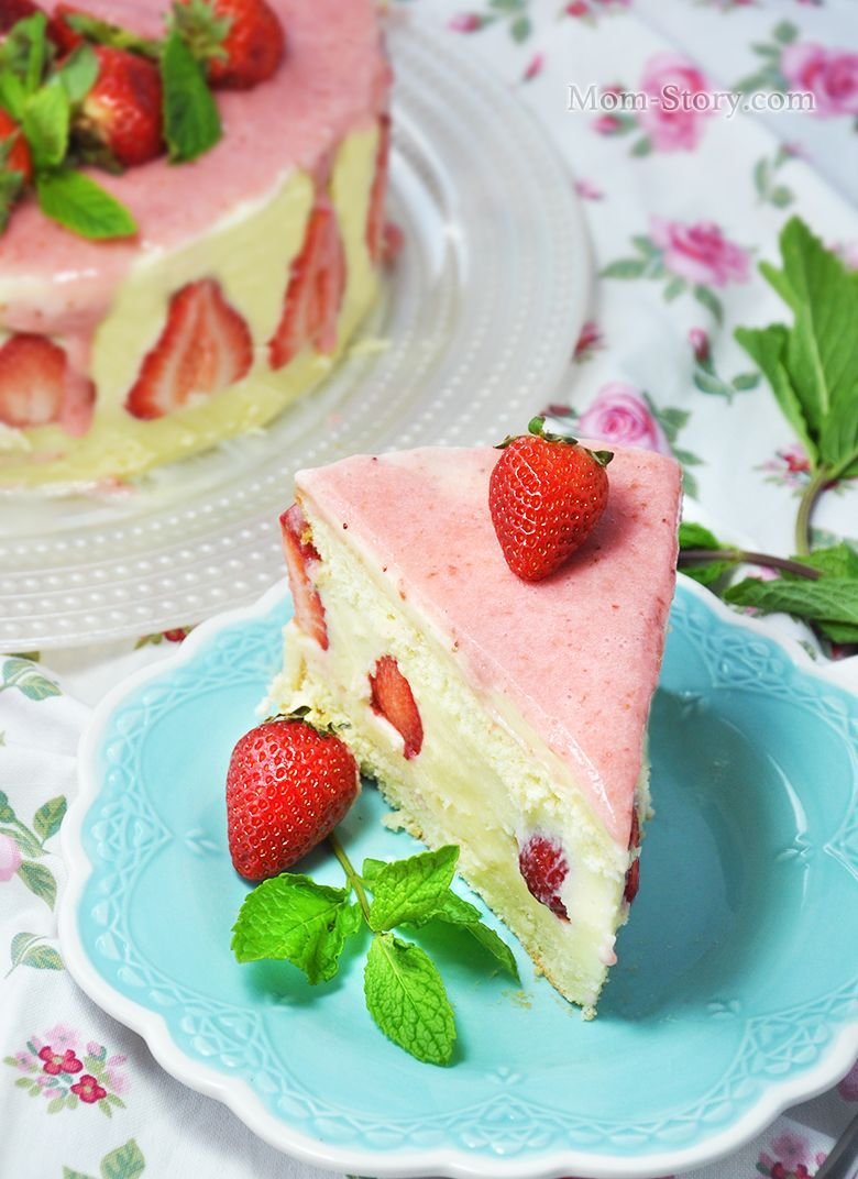 Фрезье с клубникой