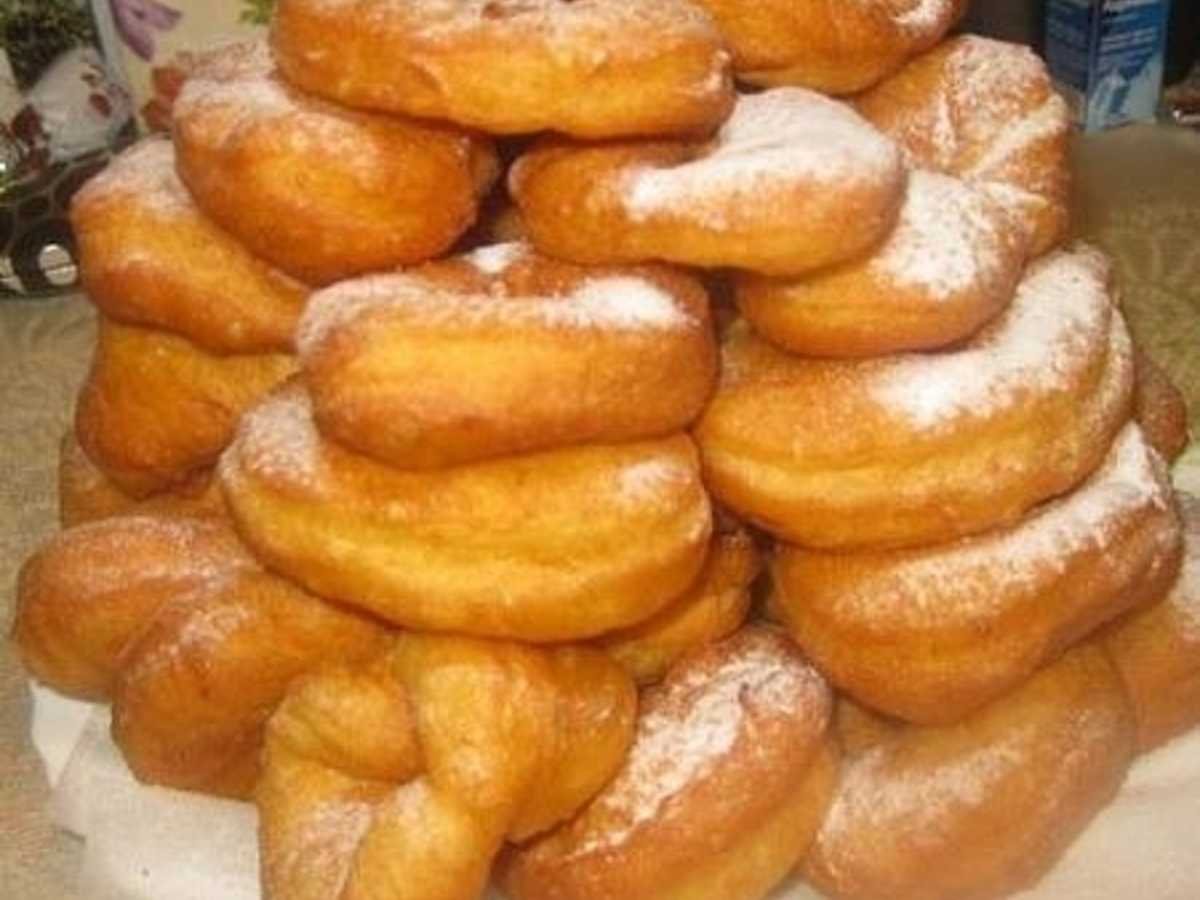 Пончики из дрожжевого теста