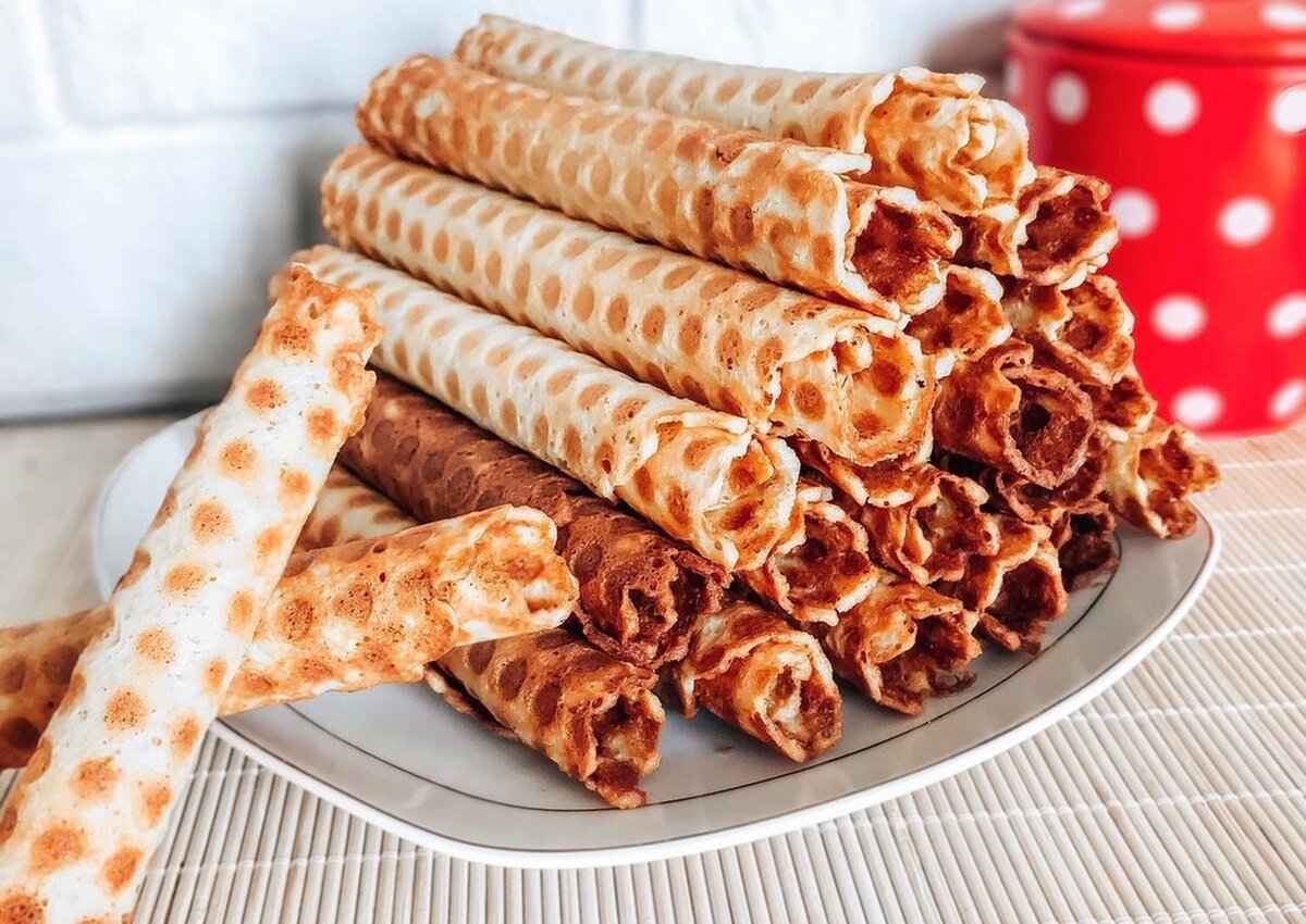 Вафельные трубочки фикс прайс