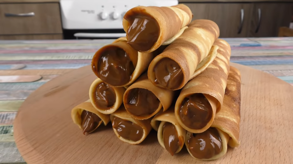 Вафельные трубочки шоколадные Яшкино