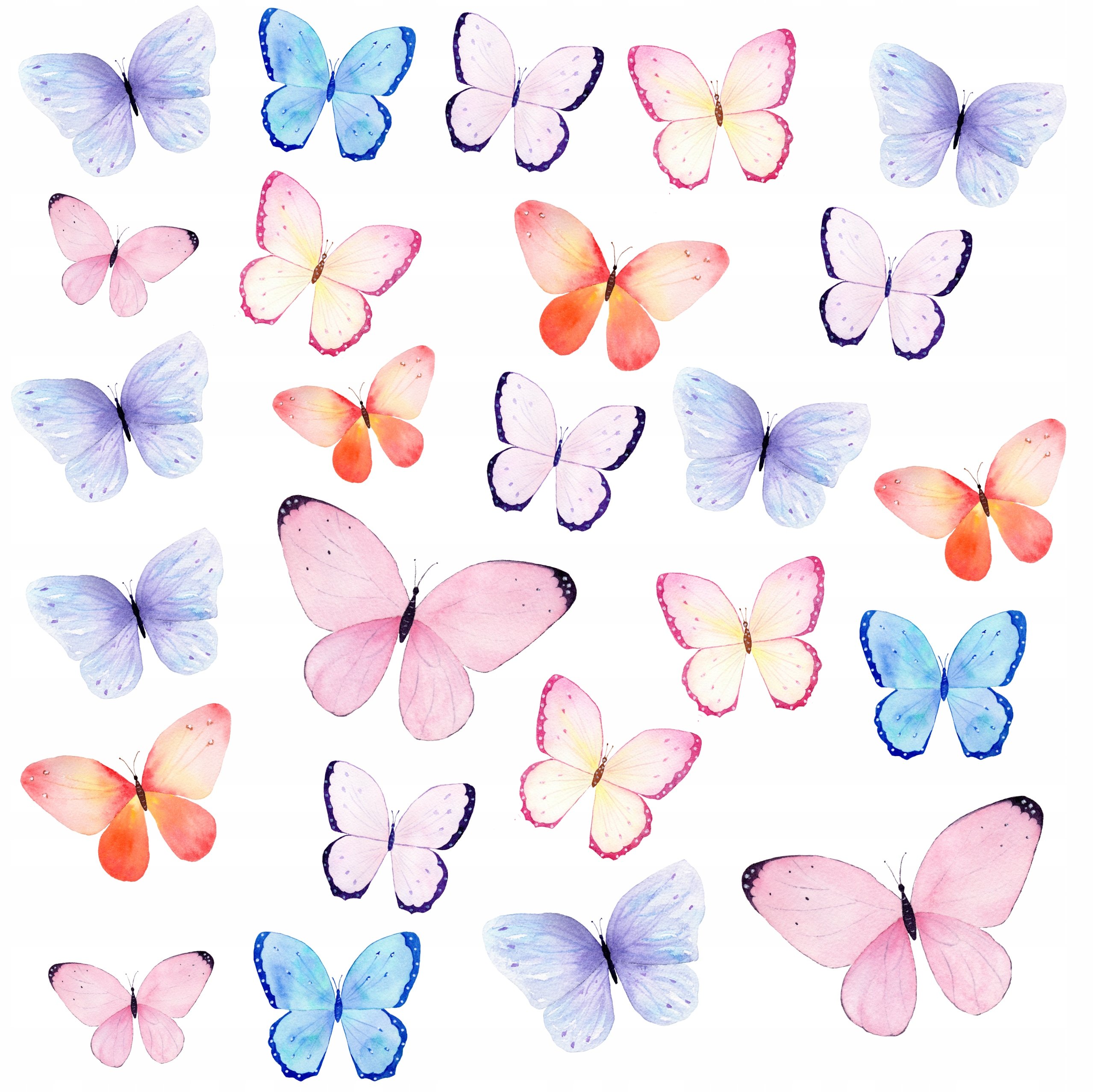 Вафельные бабочки