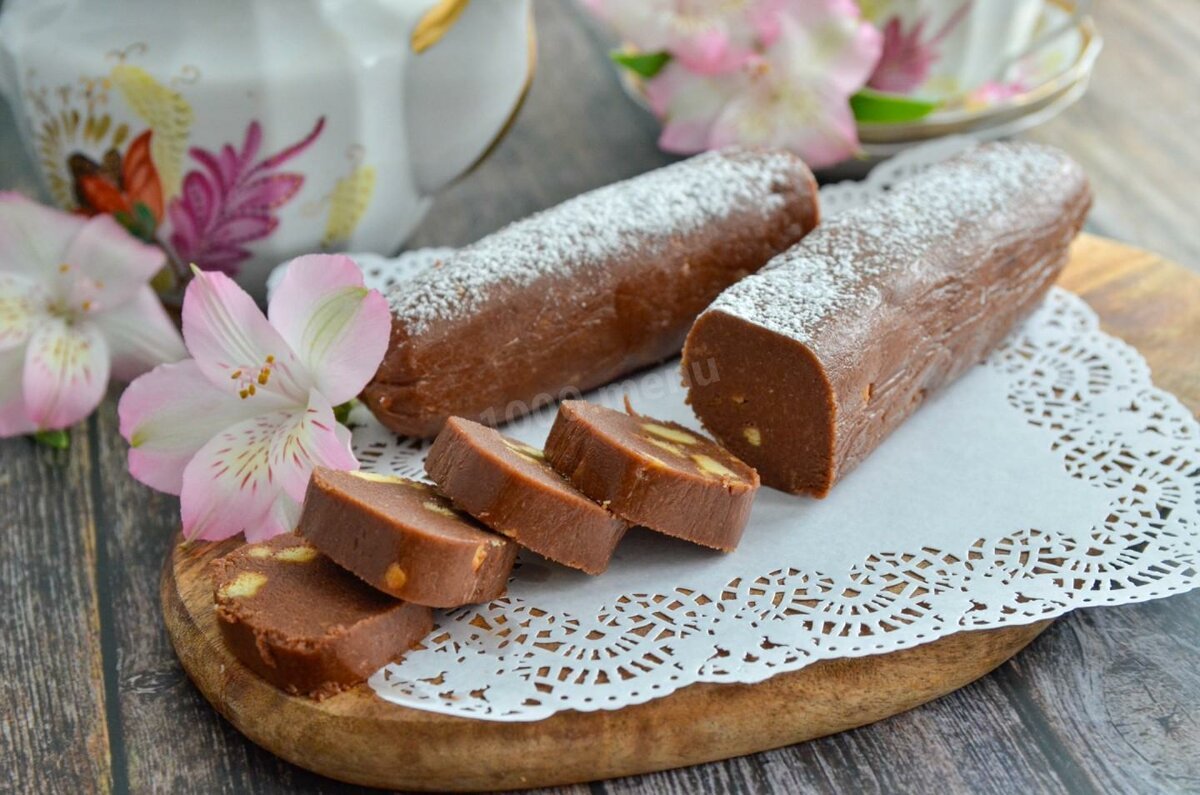 Сладкая колбаса из ПЕЧЕНЬЕЧ