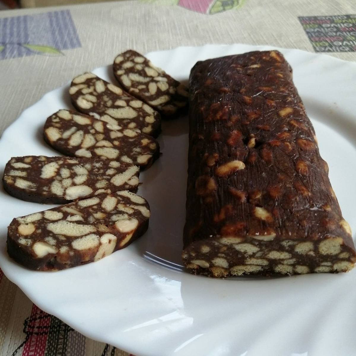 Шоколадная колбаска