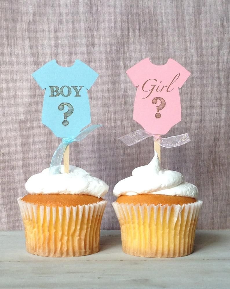 Printable Toppers for Cup Cake boy or girl