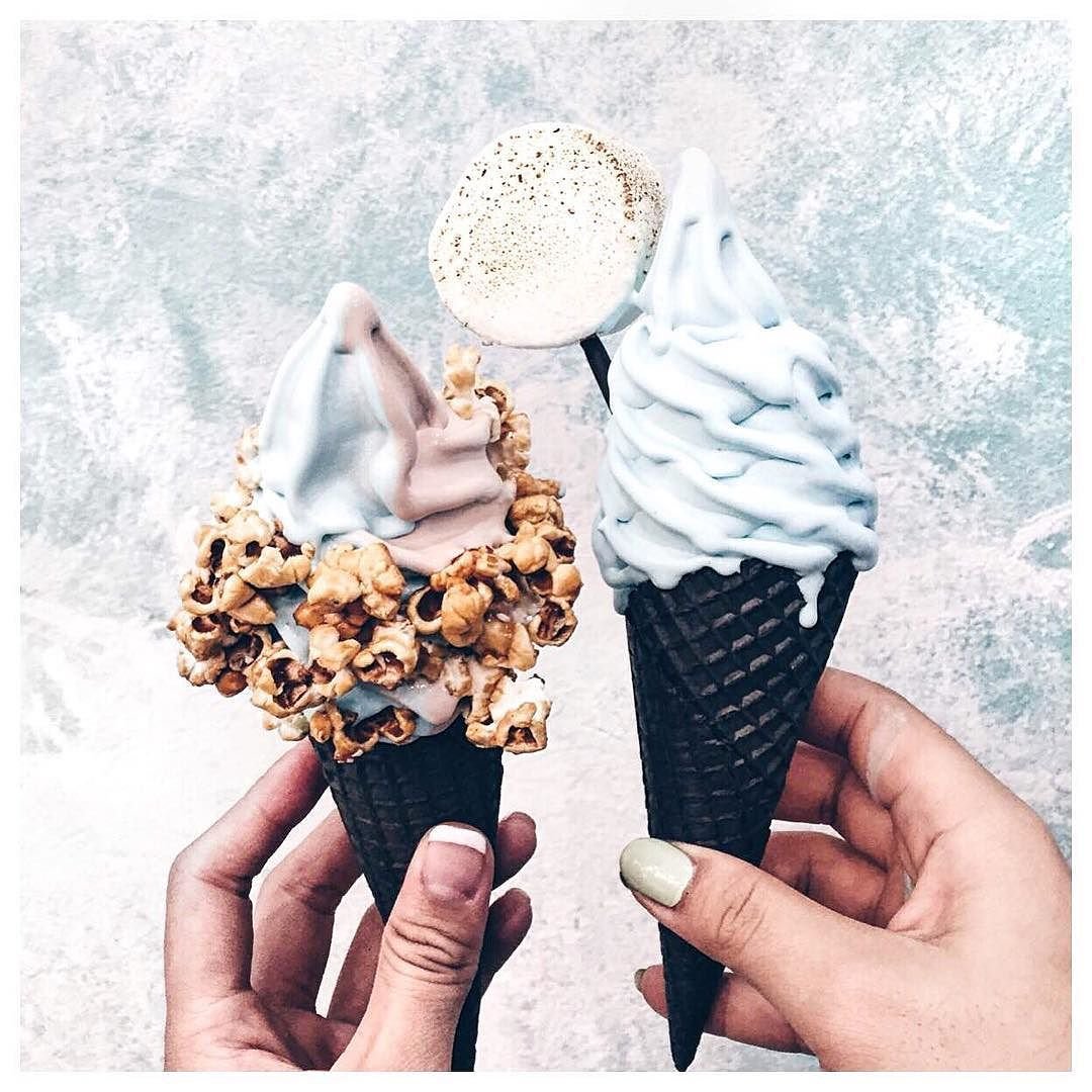 Фото из Инстаграм мороженое