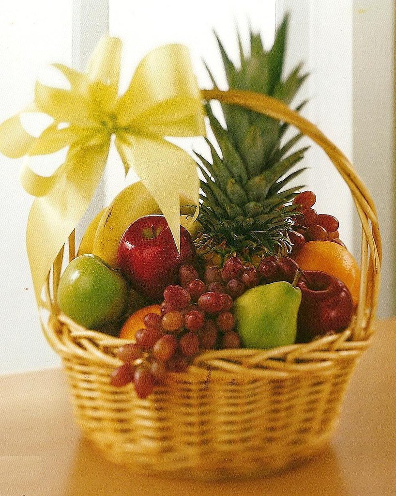 Корзина из фруктов