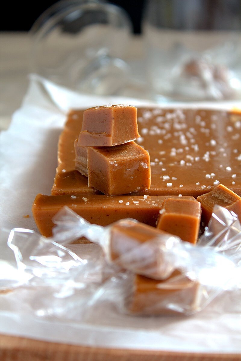 Мягкая карамель с солью