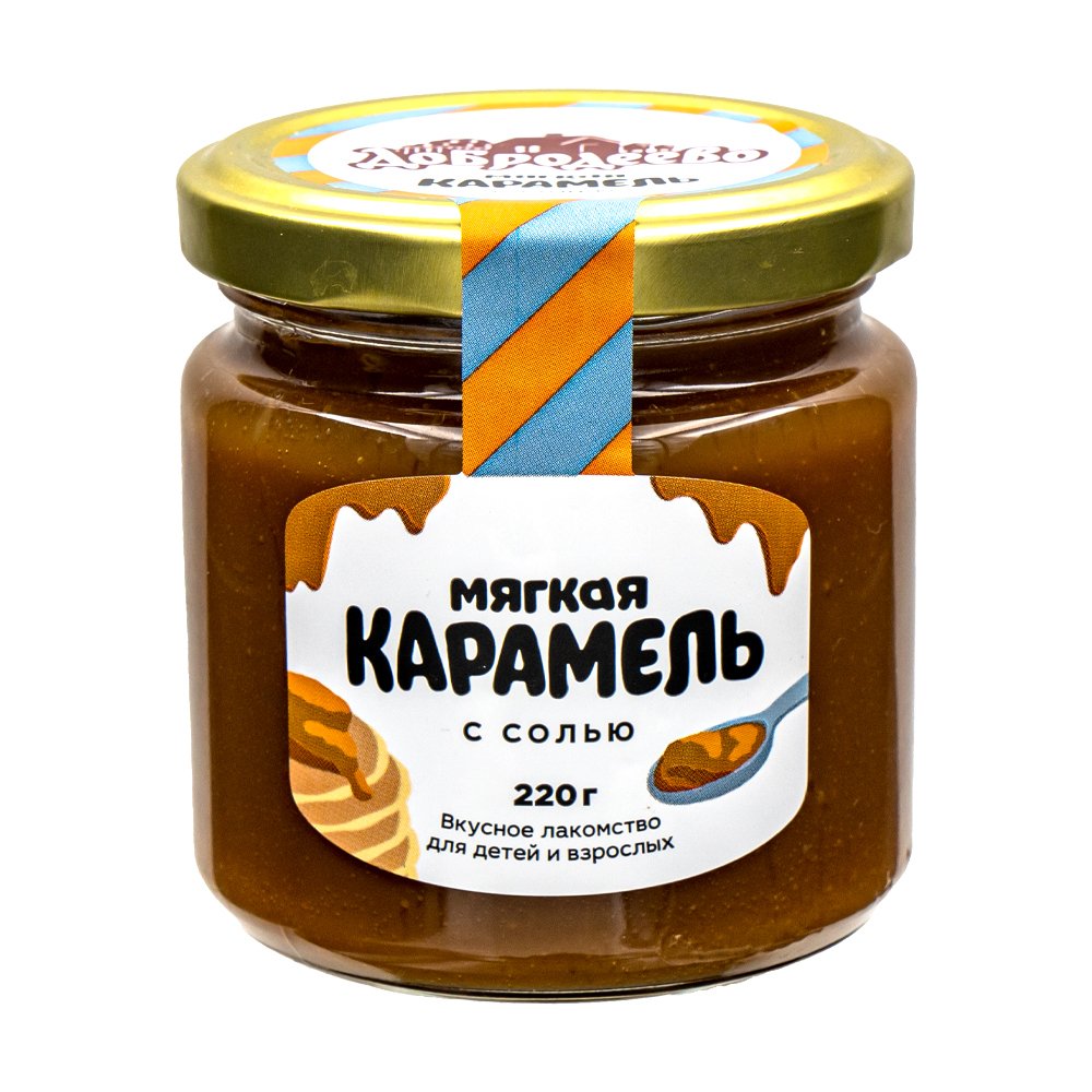 Мягкая карамель в банке