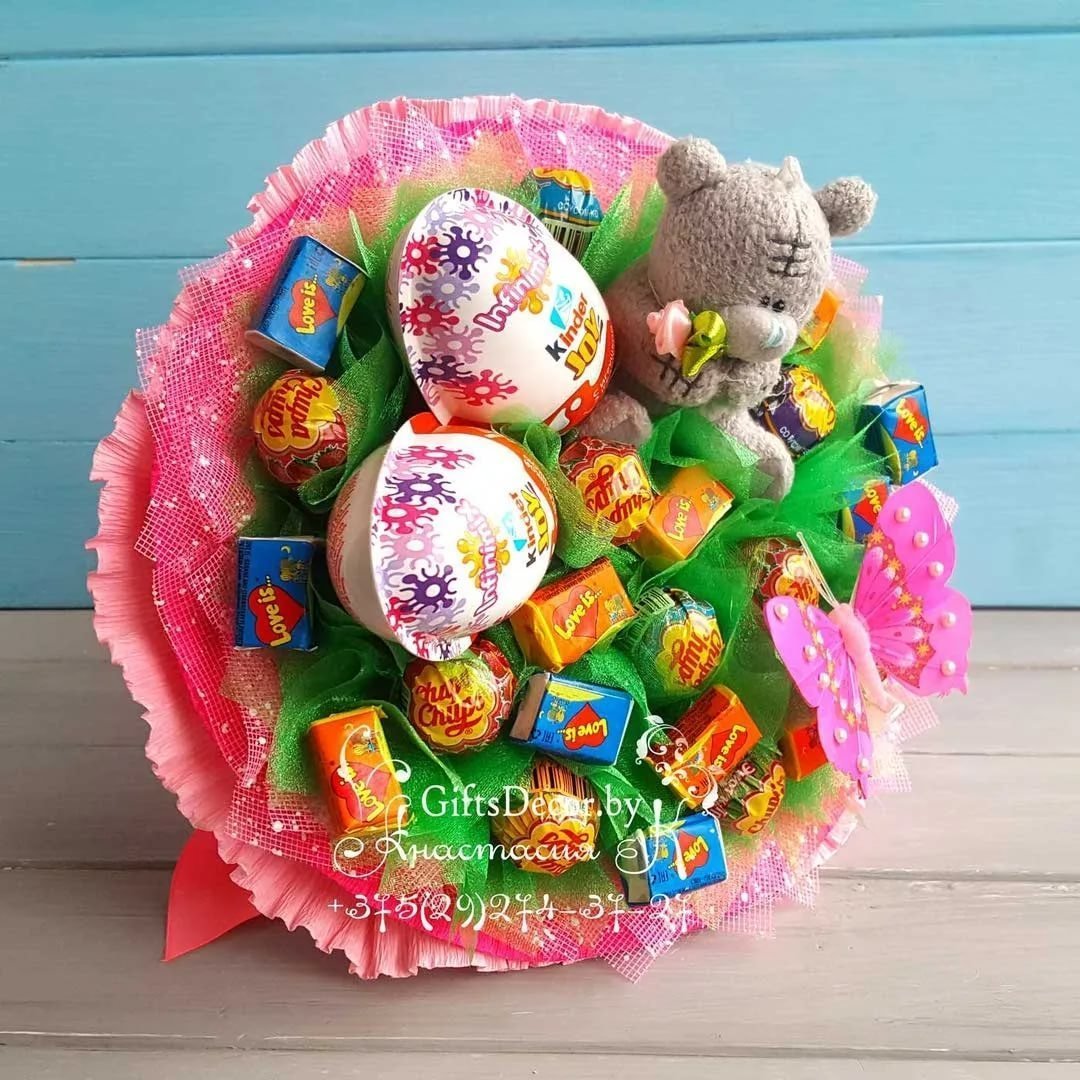 Букет с конфетами