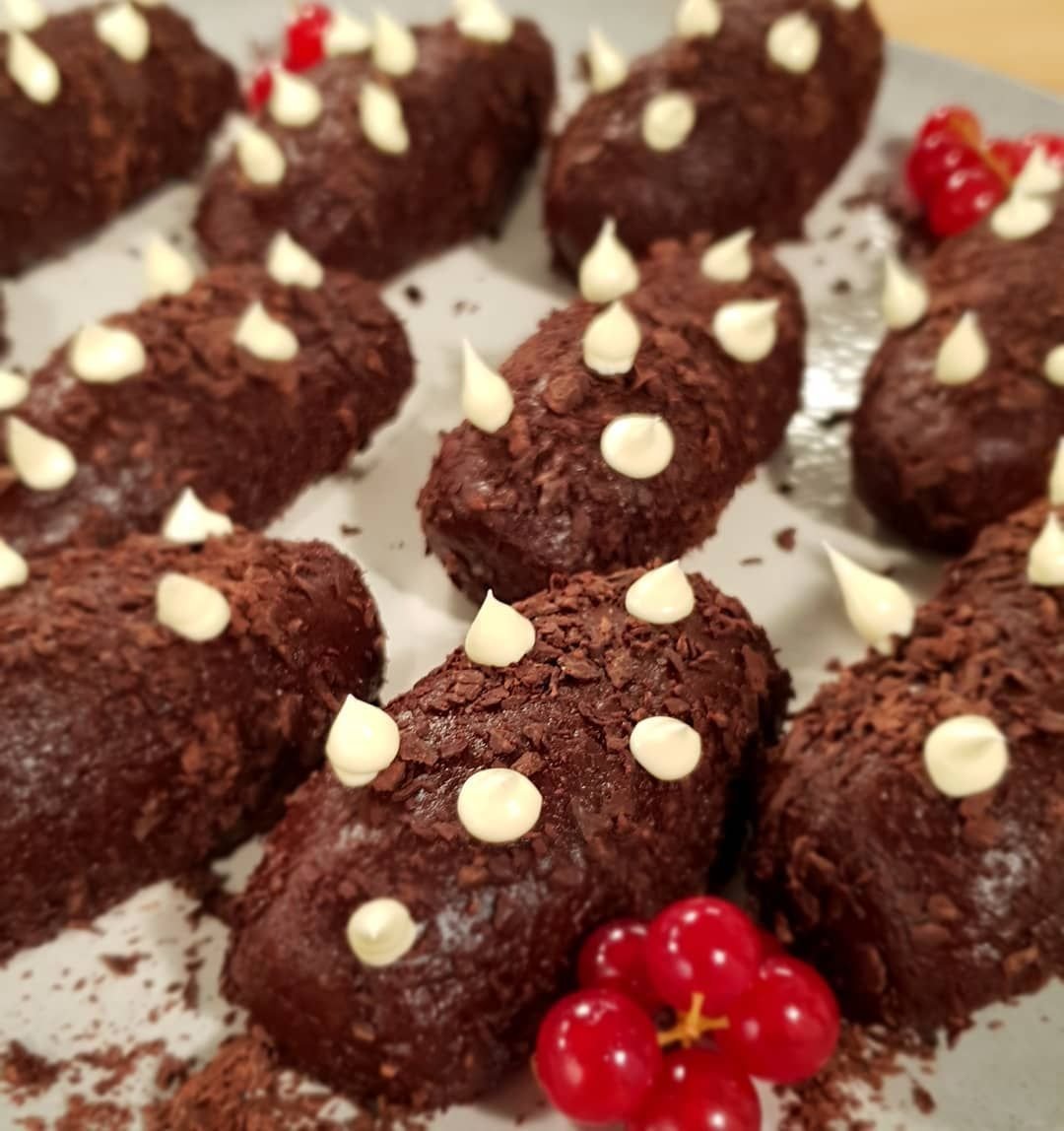 Пирожное картошка пенечки