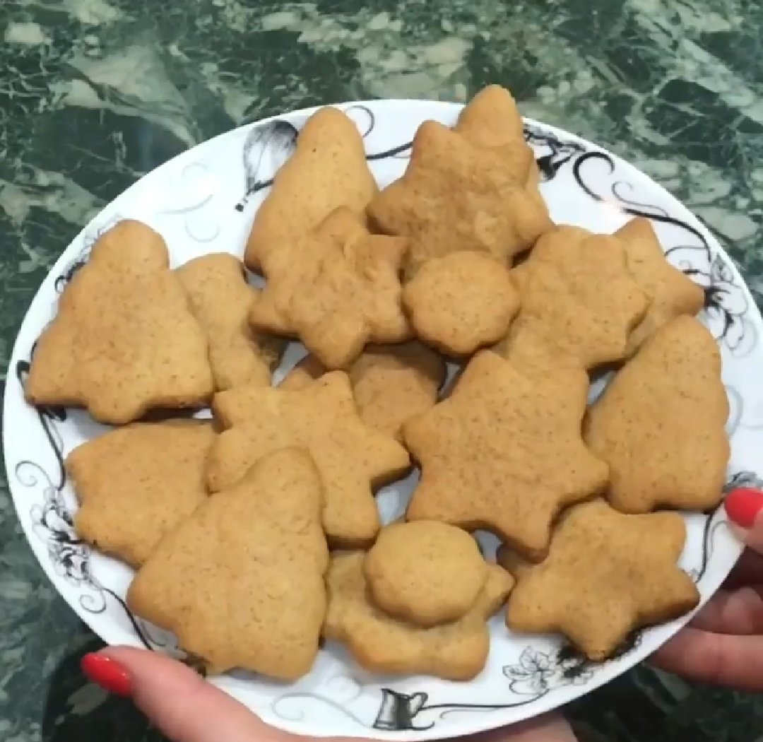 Медово имбирное печенье
