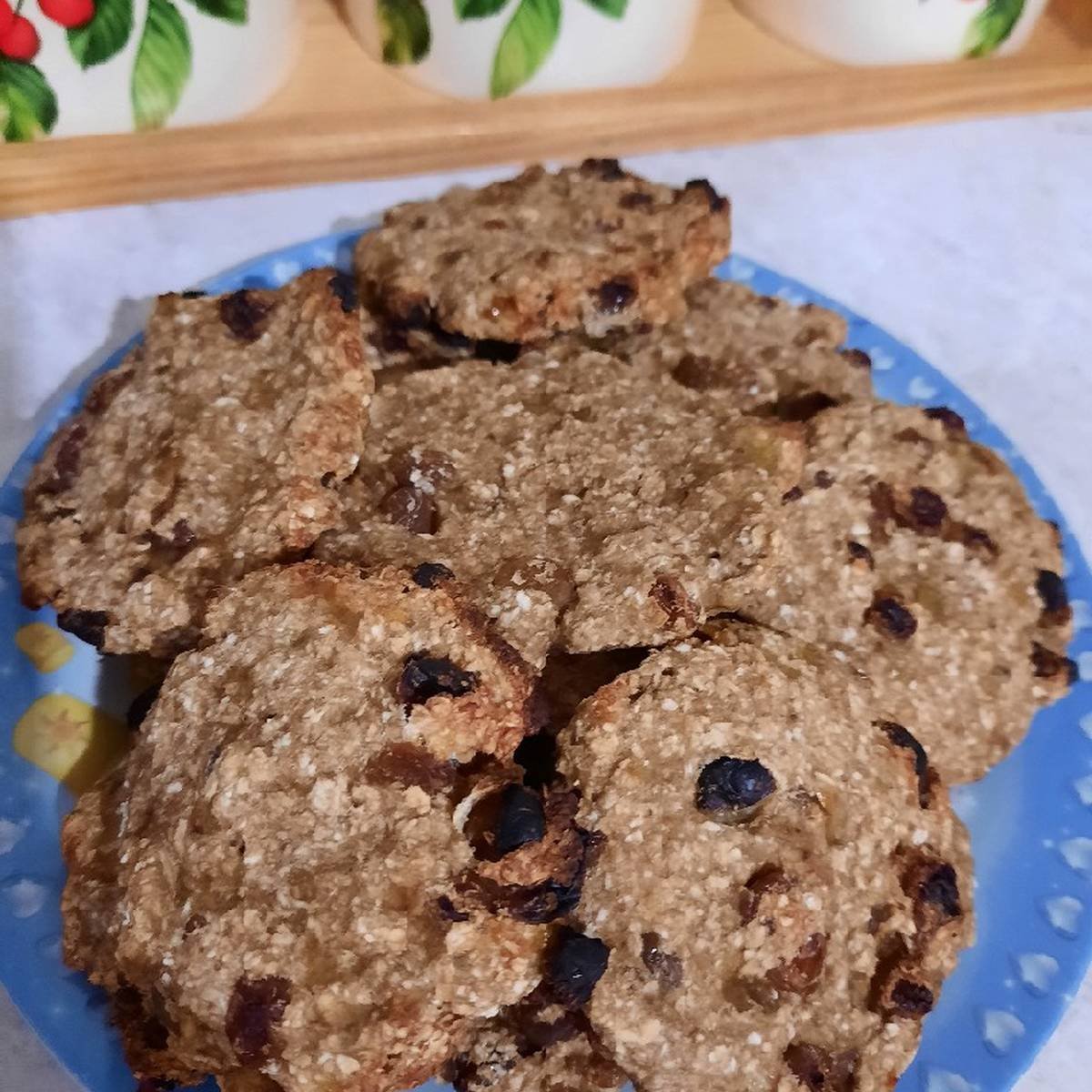 Овсяное печенье с шоколадной крошкой Яшкино