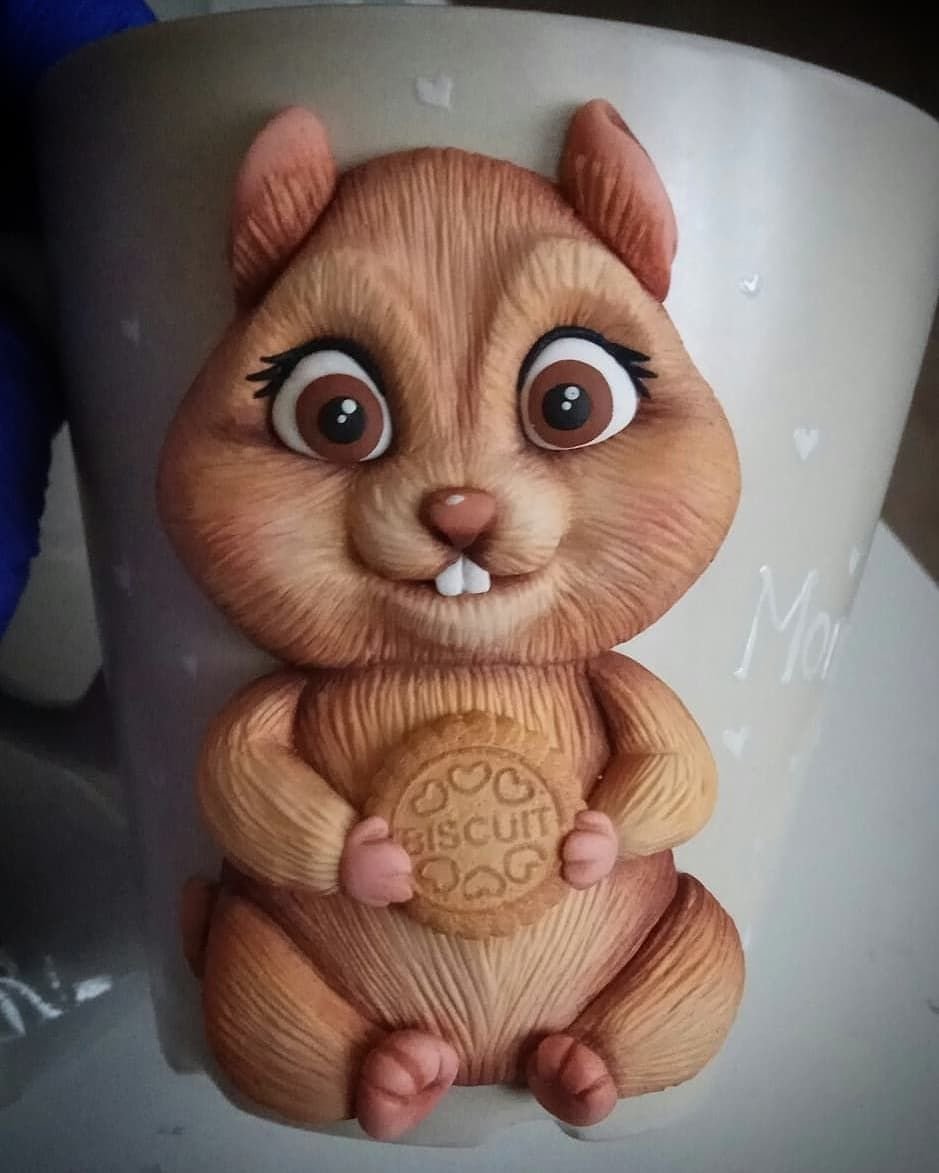 Торт с хомяком