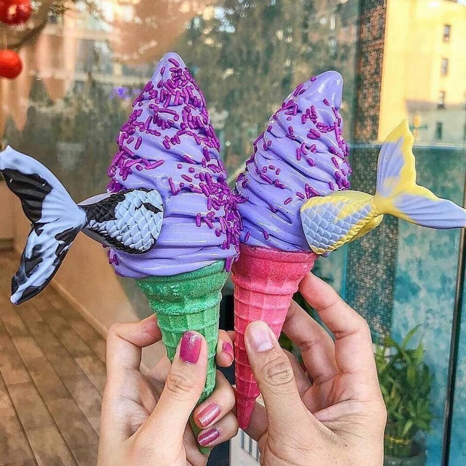 Необычное мороженое
