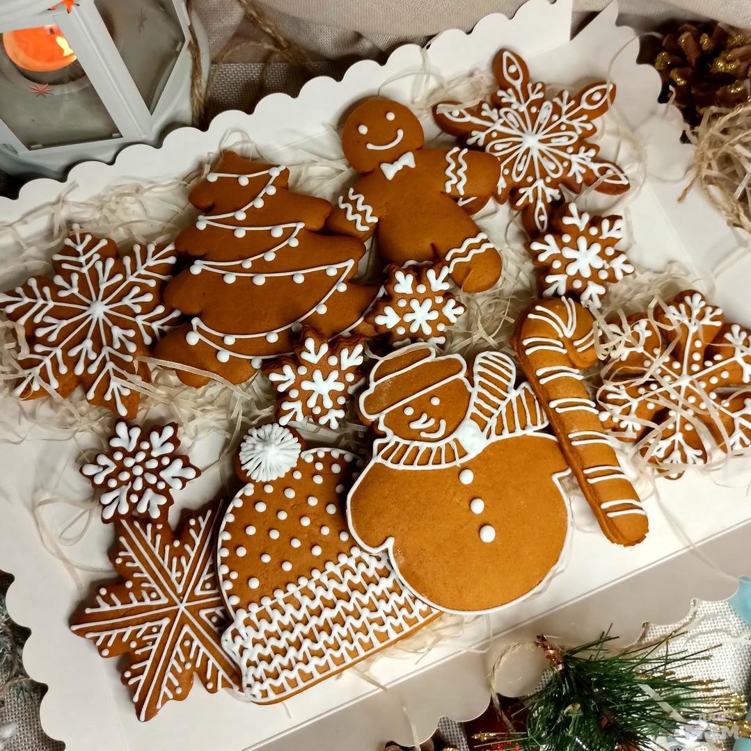 Пряники покрытые шоколадом