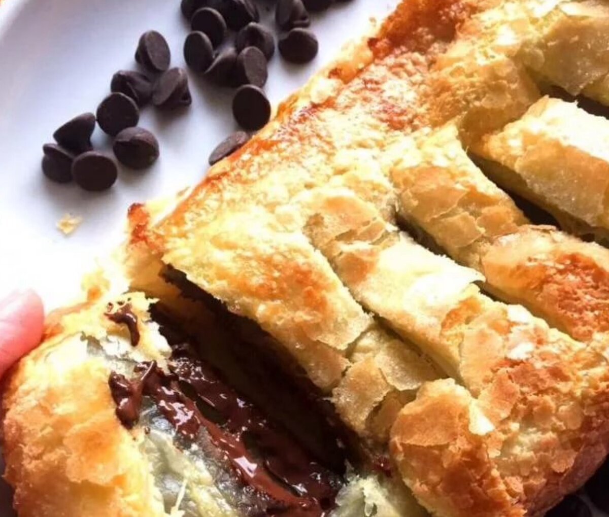 Шахматный пирог и чай