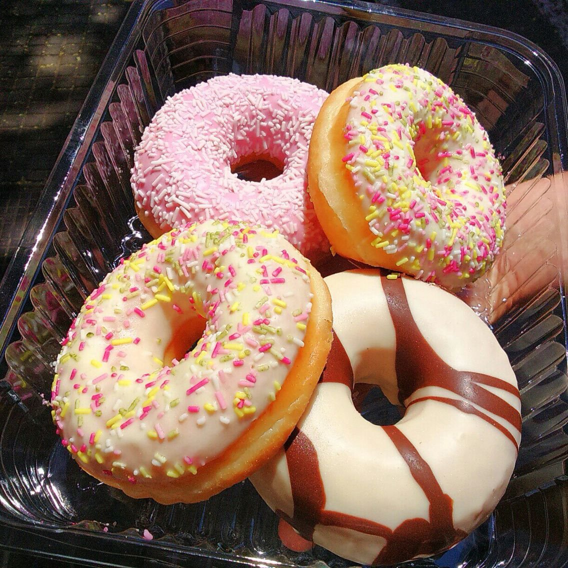 Пляжные пончики съедобные