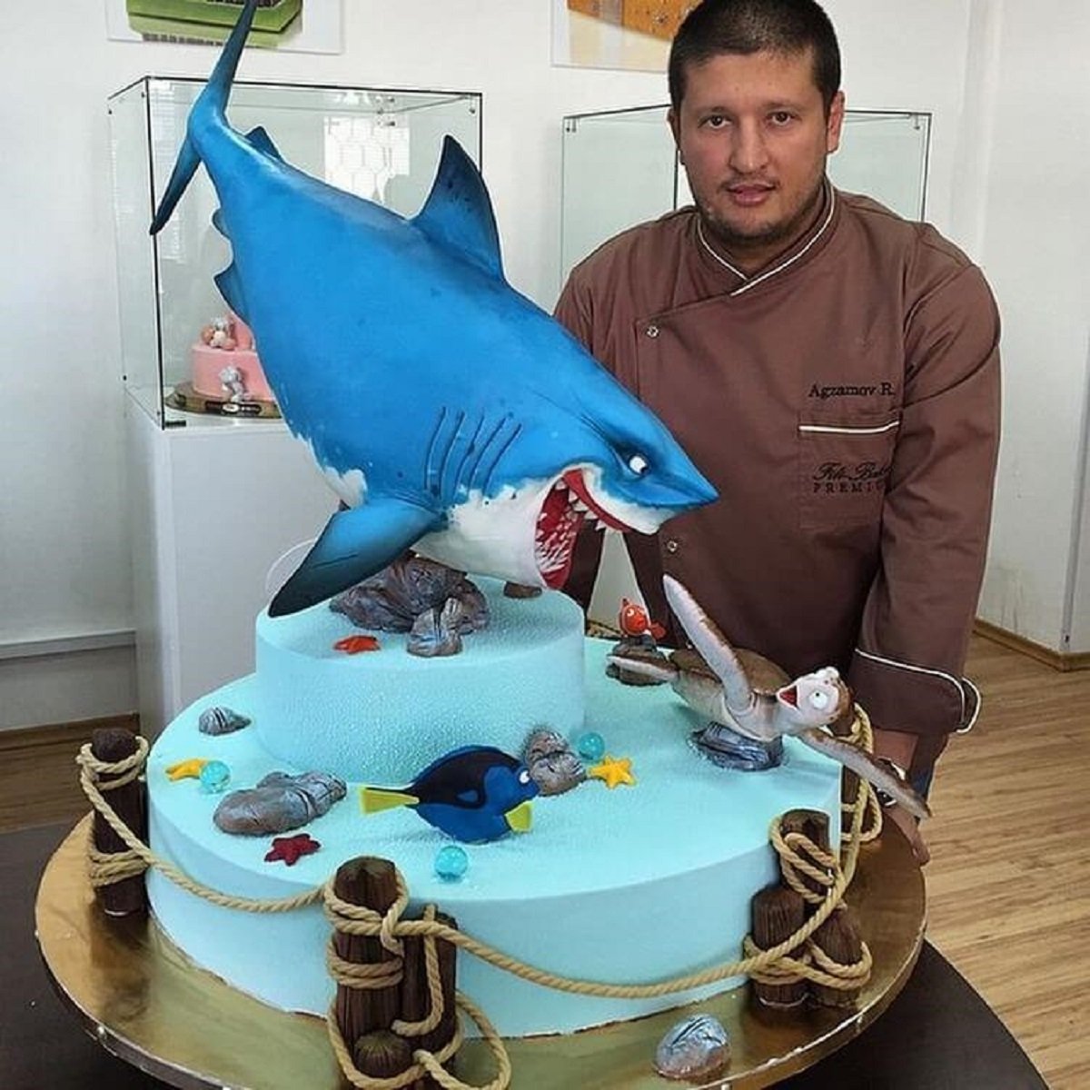 Торт Дэдпул и человек паук