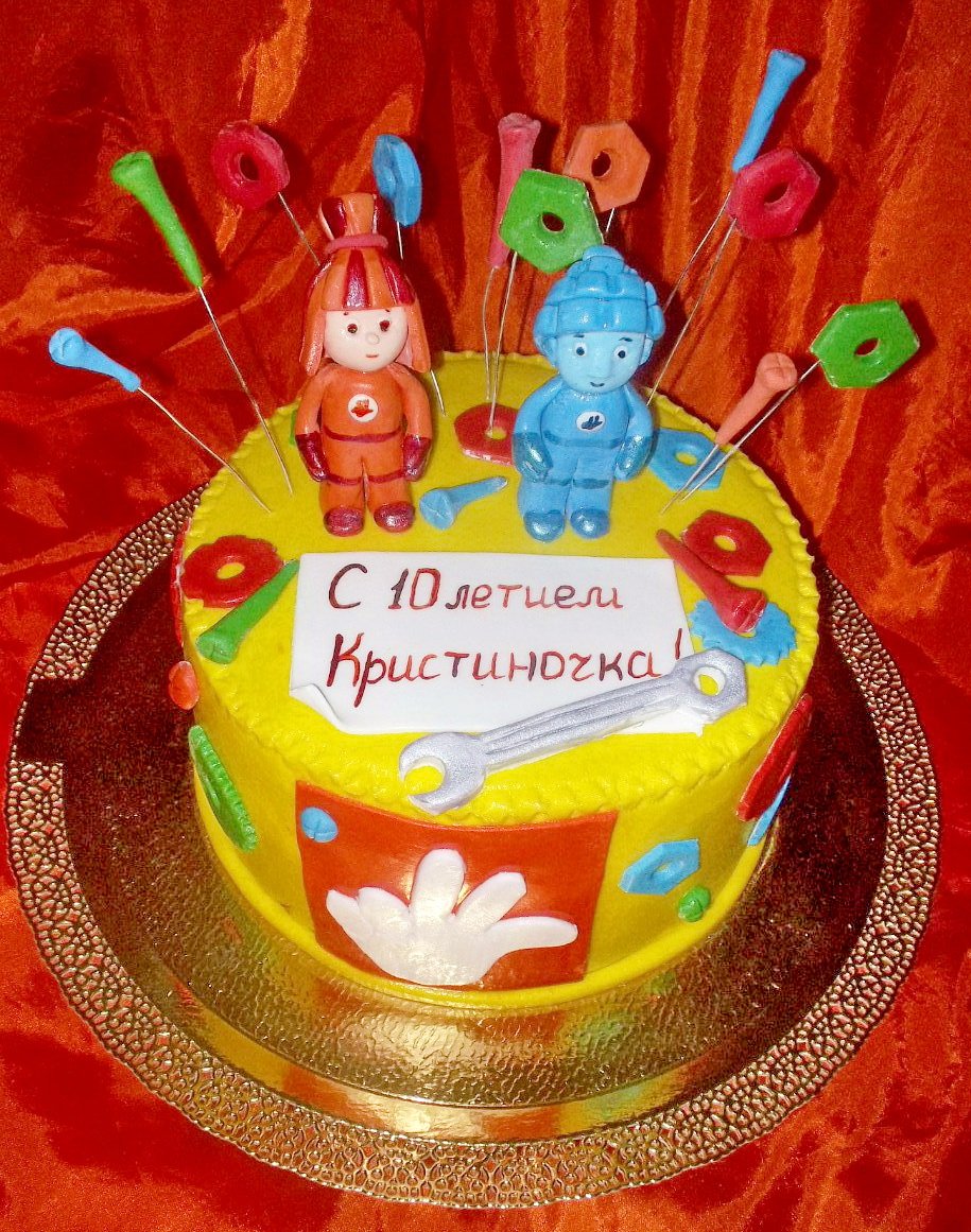 Торт на заказ Фиксики