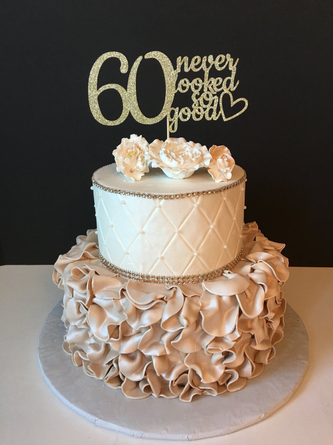 Торт на юбилей 60 лет женщине