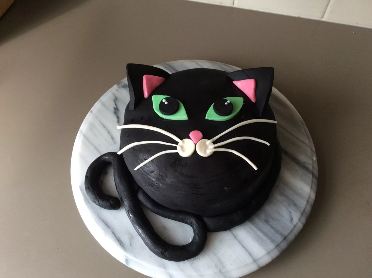 Торт с котом