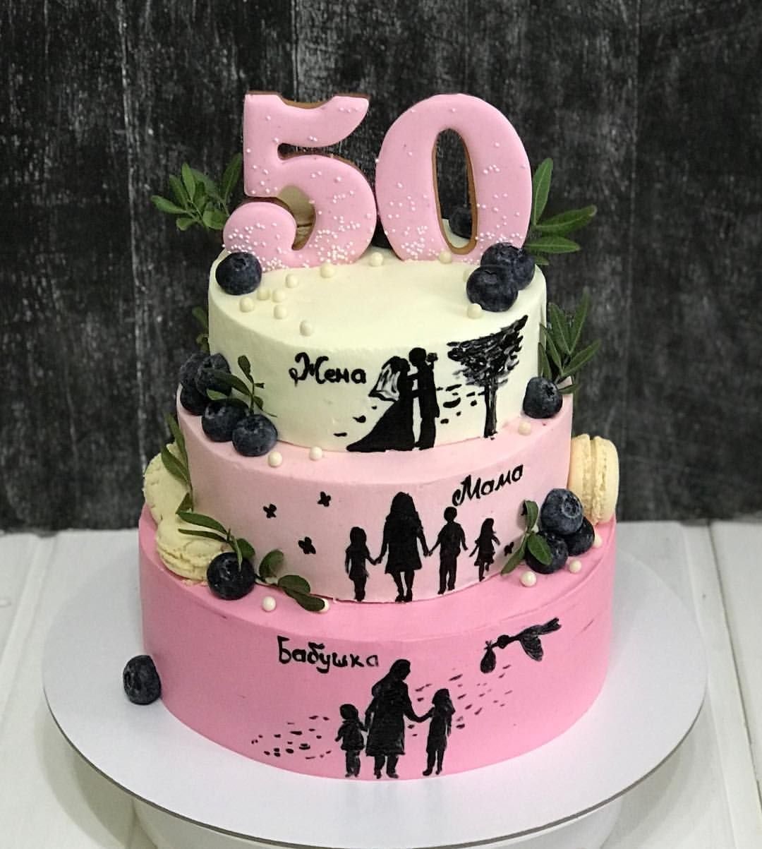 Торт на 60 лет маме