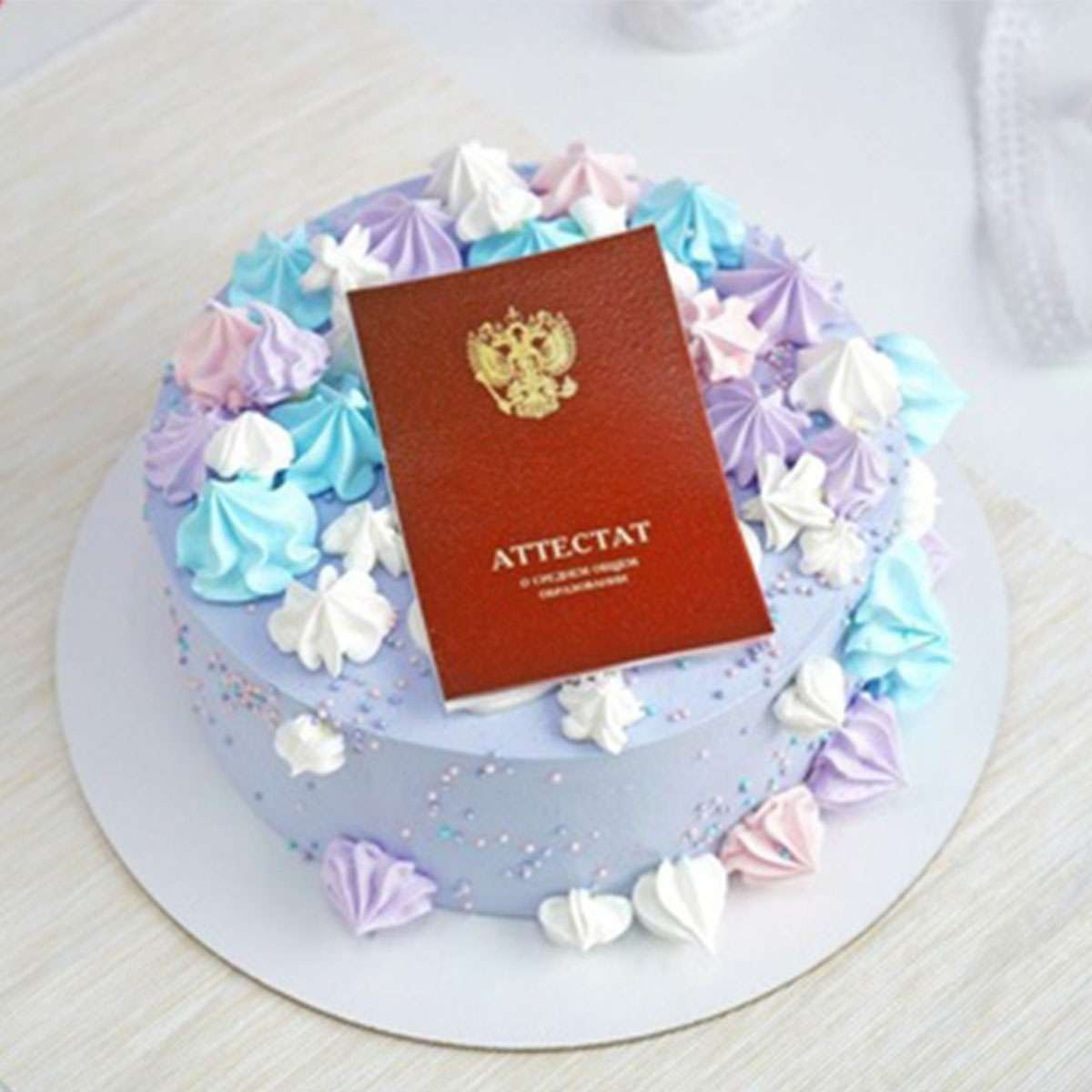 Торт на выпускной бакалавриата